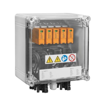 Boîte de jonction DC 2 MPPT : PVN DC 2IN/1OUTX2 2MPPT SPD1R EVO 1.1KV - sans interrupteur DC