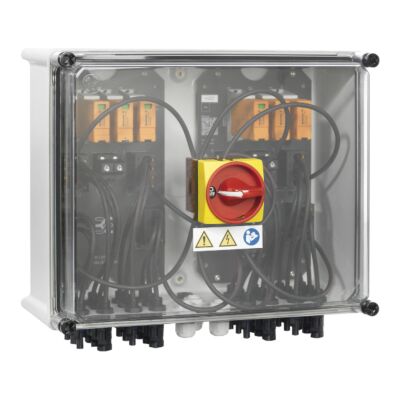 Boîte de jonction DC 2 MPPT : PVC DC 3IN/3OUTx2 2MPPT SW SPD1R EVO - avec interrupteur DC