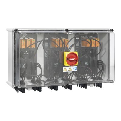 Boîte de jonction DC 3 MPPT : PVC DC 3IN/3OUTx3 3MPPT SW SPD1R EVO - avec interrupteur DC