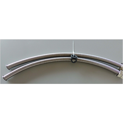 Kit de flexibles en inox F 1 1/4'' 2x60 cm