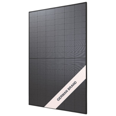 Panneau solaire AXIblackbiperfect GL 440 Wc, biface et verre-verre, noir, marque allemande, garantie fabricant