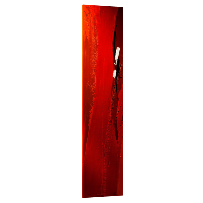 Rosso II : Radiateur contemporain Cinier
