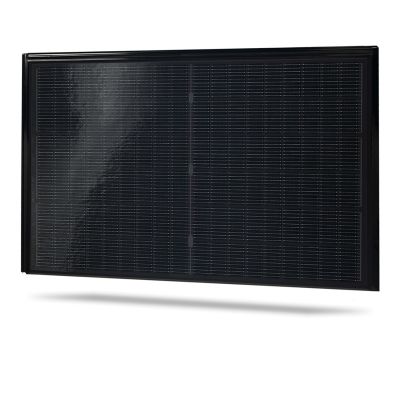 Panneau solaire alpin Solitek Solrif D 435 Wc, noir, verre-verre 3+3 mm RG5, charge de neige 10500 Pa, fabriqué en Europe, garantie fabricant