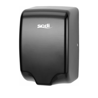 Sèche-mains mural SCDI Dry Plus, Noir mat, 1350 W