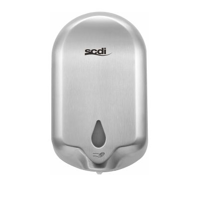 Distributeur de savon automatique SCDI, mural, inox brossé