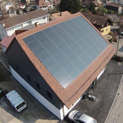 Structure Solrif pour panneaux intégrés à la toiture