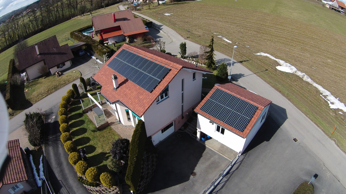 Centrale solaire de 5'280 Wc à 1742 Autigny