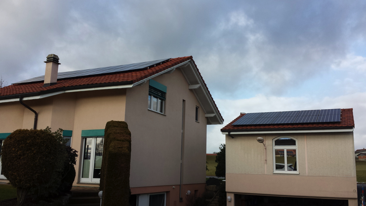 Centrale solaire de 2'650 Wc à 1742 Autigny