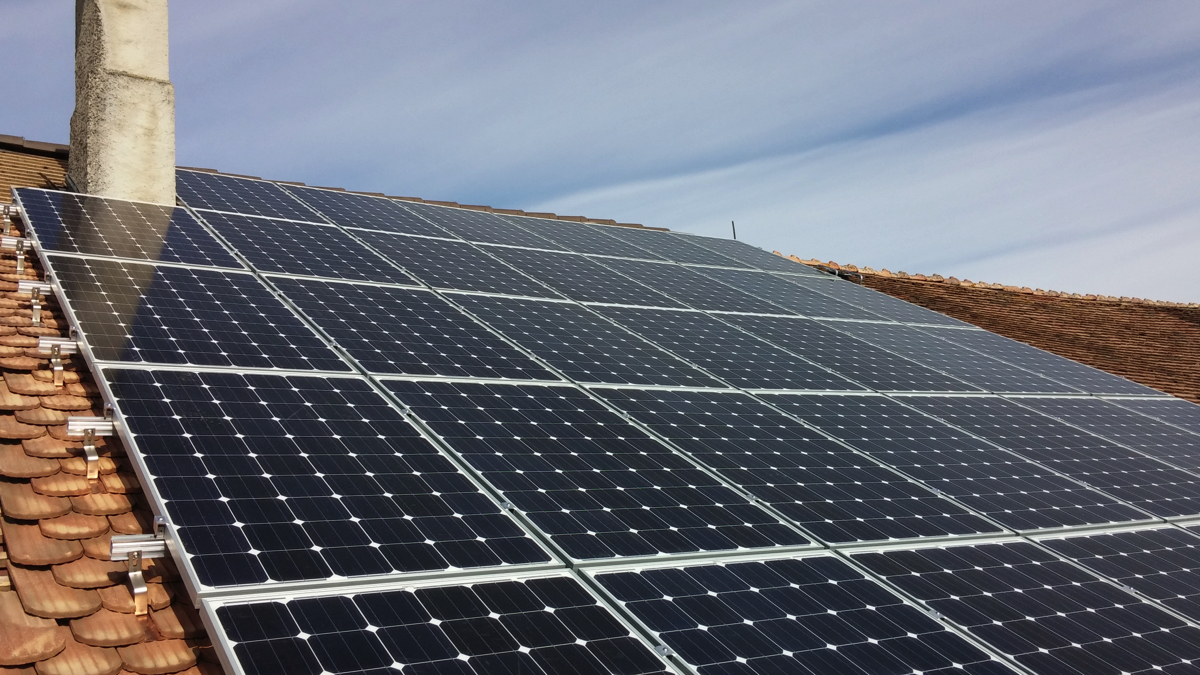 Centrale solaire de 10'800 Wc à 1413 Orzens