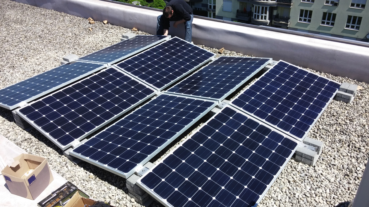 Centrale solaire de 2'160 Wc à 1260 Nyon