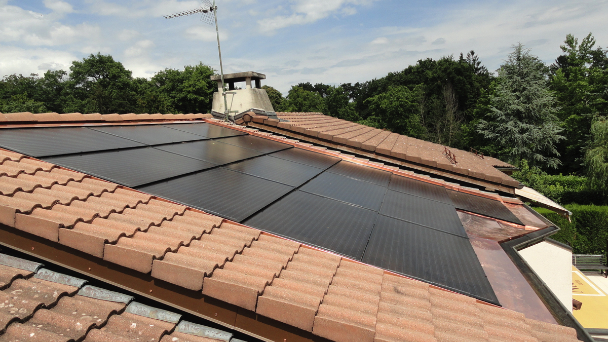 Centrale solaire de 4'560 Wc à 1293 Bellevue